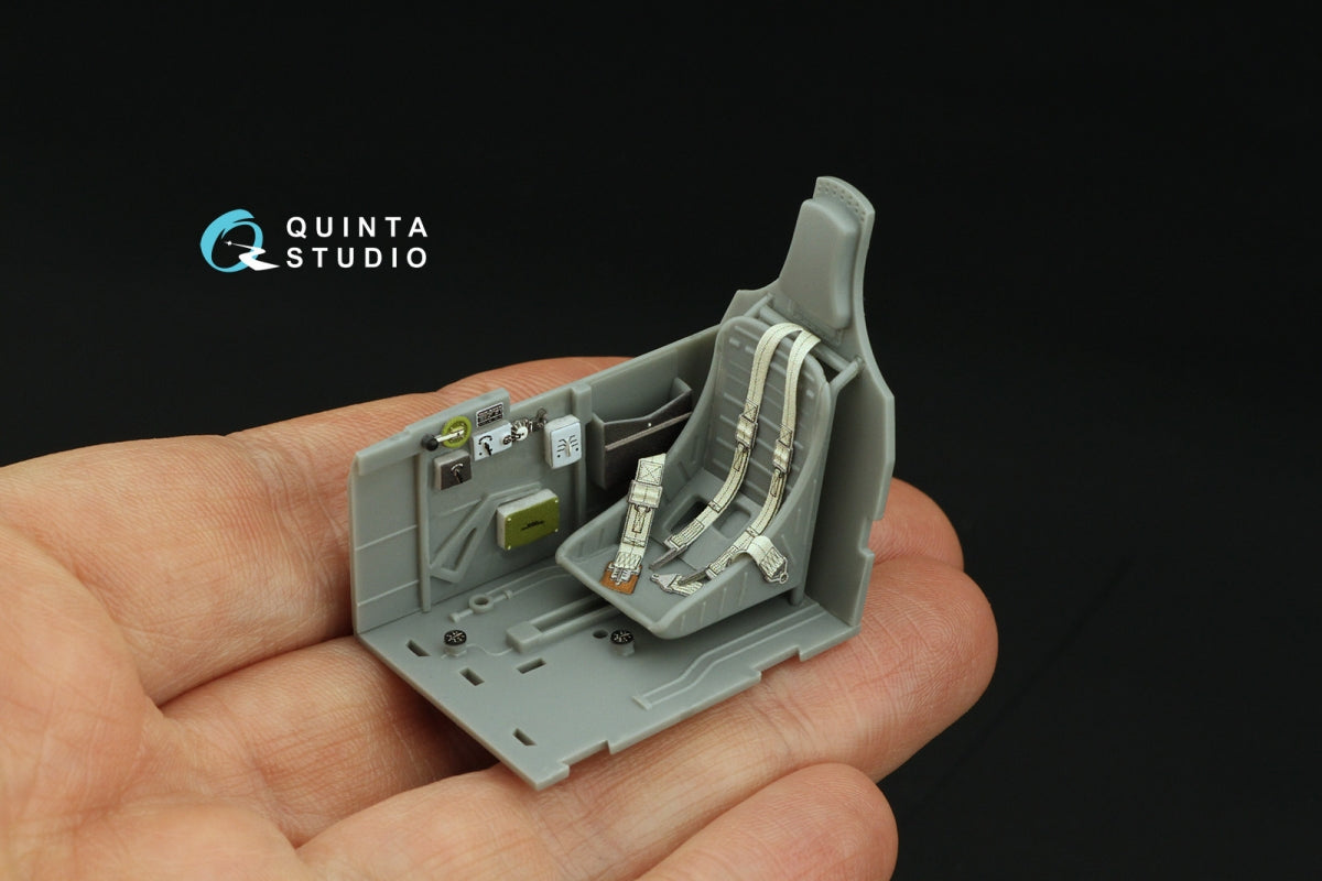 Quinta Studio QD32122 P-40E War Hawk 3D-Printed &amp;amp; coloured Interior on decal paper (Trumpeter) 1/32 – immagine 6