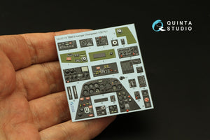 Quinta Studio QD32178 TBM-3 Avenger 3D-Printed coloured Interior on decal paper (Trumpeter) 1/32 – immagine 4