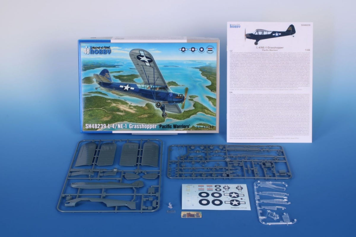 Special Hobby 48239 L-4/NE-1 Grasshopper Pacific Warriors 1/48 – zdjęcie 3