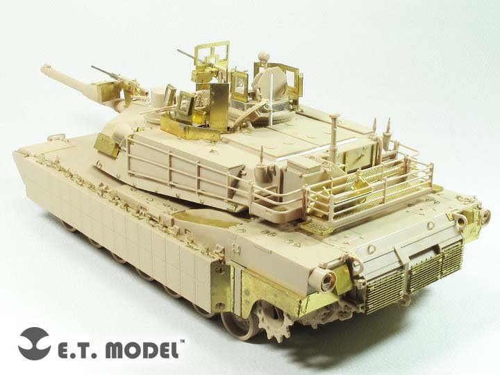 ET Modèle E35-251 Char de combat principal M1A2 SEP de l&amp;#39;armée américaine moderne TUSK I/II (Pour MENG TS-026) (1/35) – image 3