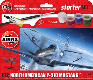 Kit de démarrage Airfix 55013 - North American P-51D Mustang 1/72