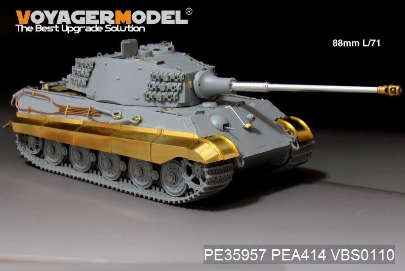 Voyager Model PE35957 WWII German King Tiger (Hensehel Turret) For HOBBYBOSS 84533 1/35 – Bild 16