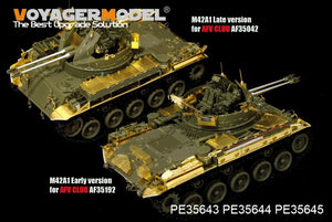 Voyager Model PE35645 Modern US M42A1 Duster fenders For AFV 35042 and 35192 1/35 – immagine 2