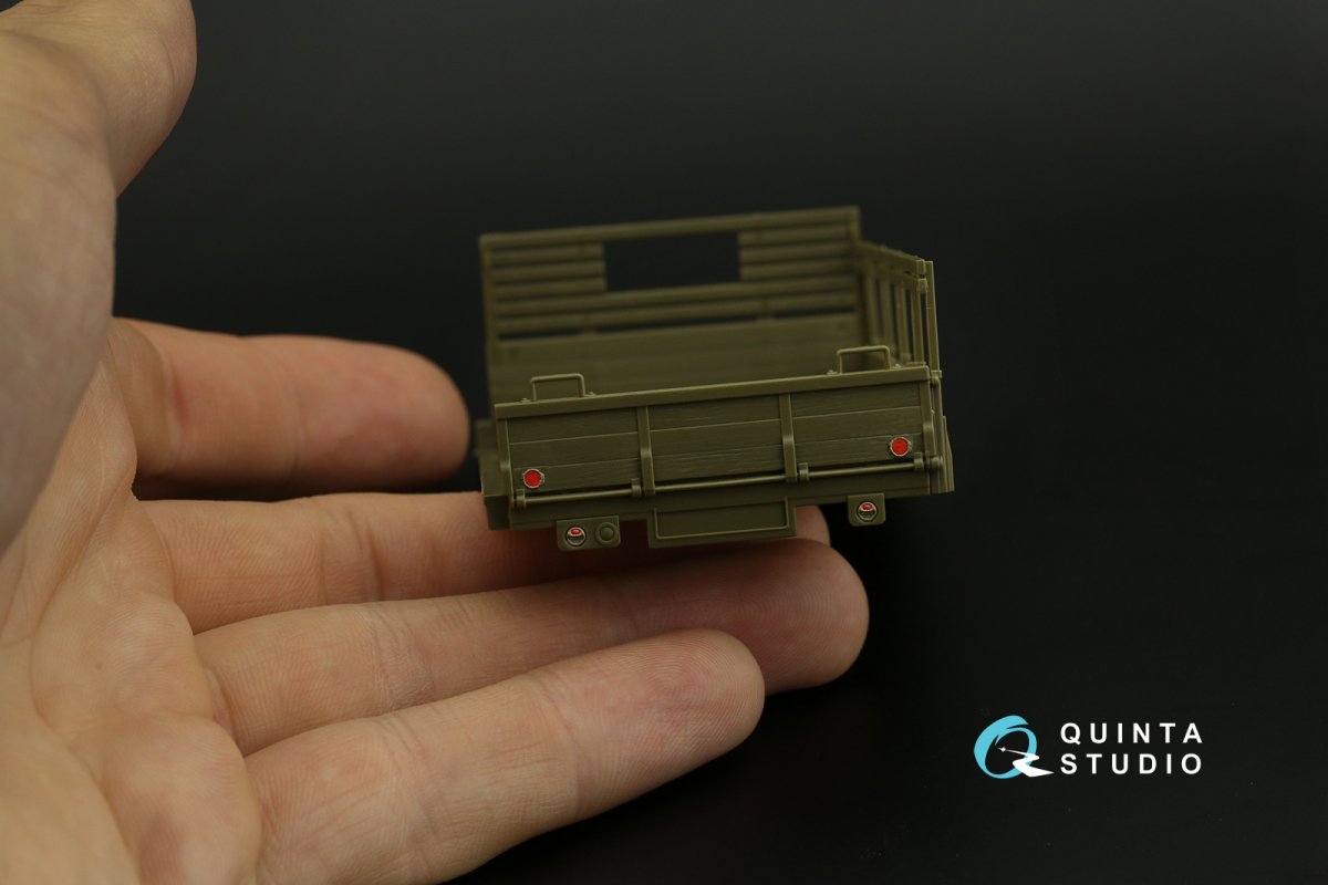 Quinta Studio QD48029 GMC CCKW 353 (open cab) 3D-Printed &amp;amp; coloured Interior on decal paper (Tamiya) 1/48 – imagen 6