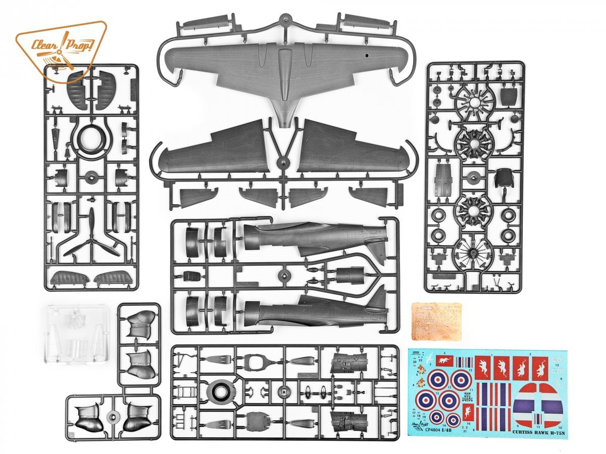 Clear Prop! CP4804 H-75N Hawk ADVANCED KIT 1/48 – zdjęcie 8