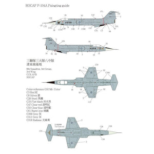 Kinetic K48134 ROCAF Starfighter F-104A TF-104 1/48 – zdjęcie 3