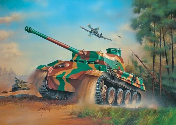 Revell 03171 PzKpfw V Panther Ausf.G 1/72 – Bild 2