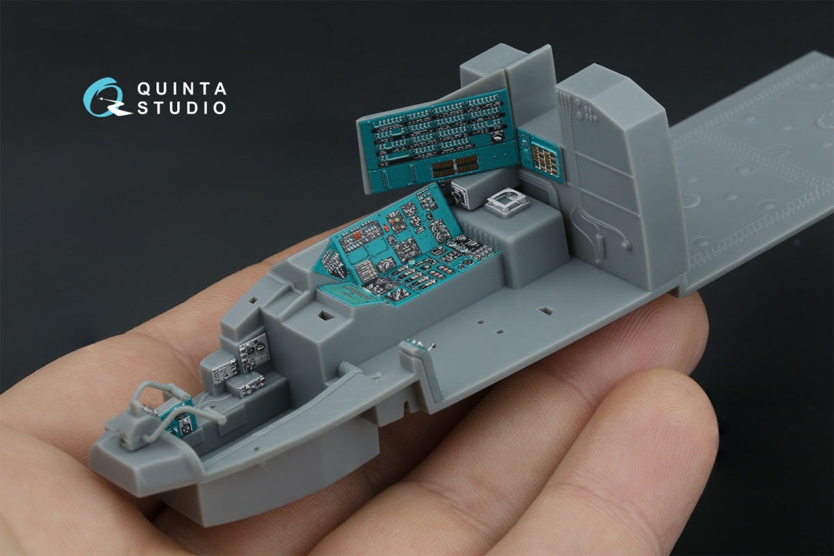 Quinta Studio QDS-48570 Mi-24A 3D-Printed &amp;amp; coloured Interior on decal paper (Trumpeter) (small version) 1/48 – Bild 11