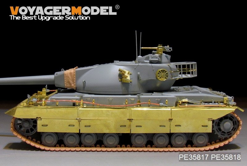 Voyager Model PEA386 British Conqueror MK.II Heavy Tank MK2 Track covers (For DRAGON 3555) 1/35 – immagine 4