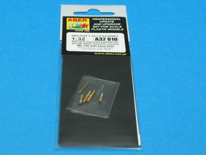 Aber A32010 Set of 2 barrels for German aircraft 30mm machine cannons MK 108 with blast tube 1/32 – zdjęcie 7