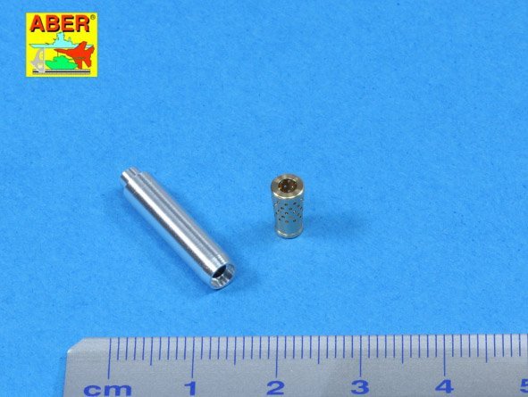 Aber 35L-117 Barrel for Italian 75mm Ansaldo L/18 gun for Semovente da 75/18 M40 1/35 – immagine 2