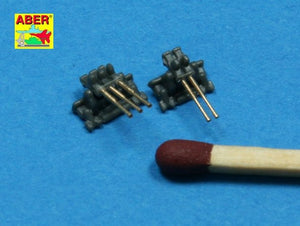 Aber 350L-23 Set of 20 pcs 25 mm type 96 A/A barrels for Japan ships 1/350 – immagine 6