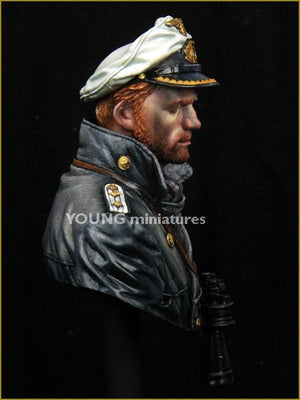 Young Miniatures YM1847 U-BOAT COMMANDER WWII 1/10 – immagine 6