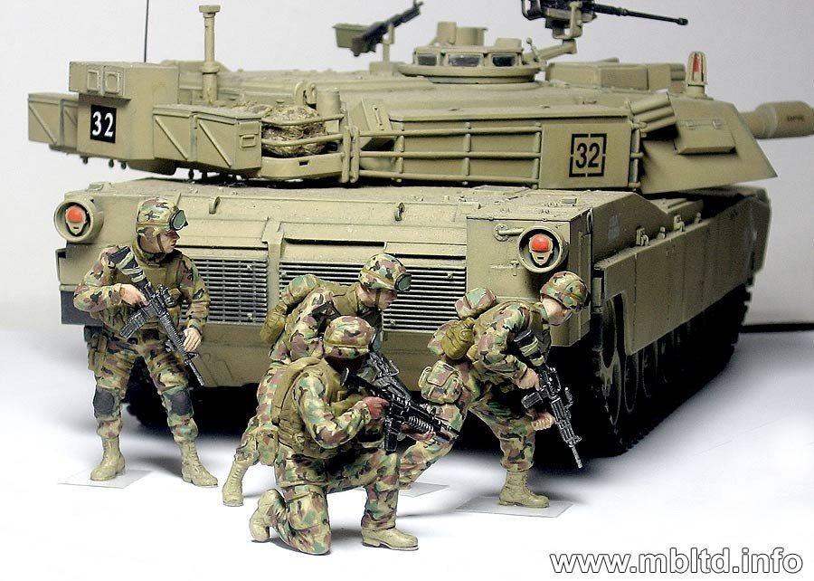 Master Box 3575 Iraq kit 1 (US Troops) 1/35 – immagine 13