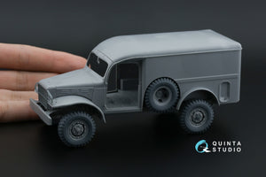 Quinta Studio QT35011 Dodge WC Family tire set (Zvezda) 1/35 – image 7