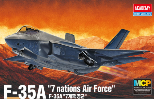 Academy 12561 F-35A « Forces aériennes des 7 nations » 1/72