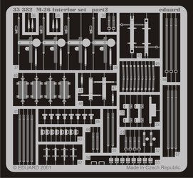 Intérieur du M-26 DWag Eduard 35382 au 1/35 Tamiya
