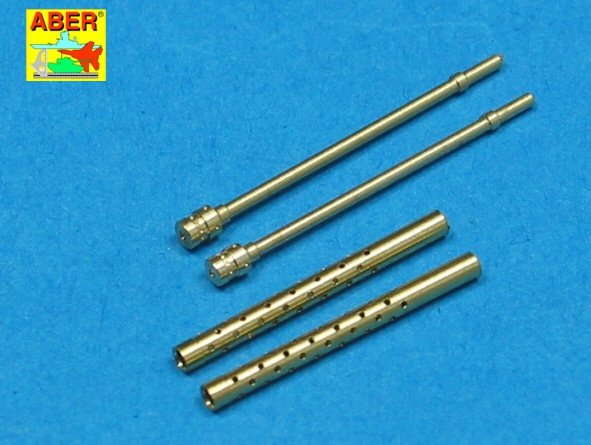 Aber A32012 Set of 2 barrels for Japanese 7,7 mm Type 97 aircraft machine guns 1/32