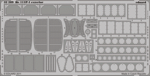 Eduard 32289 He 111P-1 exterior 1/32 Revell
