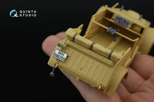 Quinta Studio QD+35141 Kubelwagen Type 82 3D-Printed &amp;amp; coloured Interior on decal paper (Tamiya) (with 3D-printed resin parts) 1/35 – Bild 12