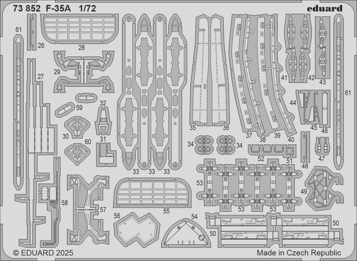 Eduard 73852 F-35A REVELL 1/72 – image 2
