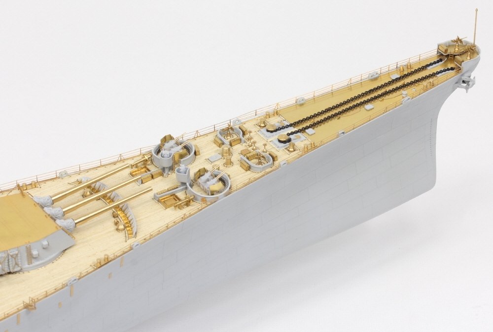 Pontos 37034FN USS BB-63 Missouri 1945 « Advanced » Detail Up Set pour maquette Hobbyboss (pont en bois couleur teck) 1/350 – image 7