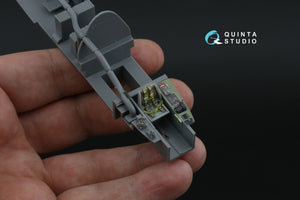 Quinta Studio QD+48555 Bristol Beaufighter NF.Mk.VI 3D-Printed &amp;amp; coloured Interior on decal paper (Tamiya) (with 3D-printed resin parts) 1/48 – immagine 14