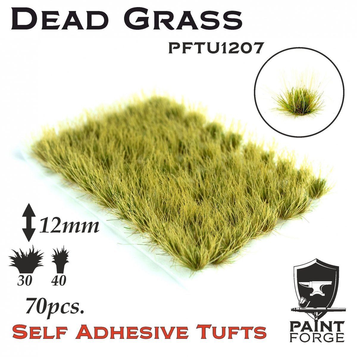 PAINT FORGE PFTU1207 - Herbe morte 12 mm
