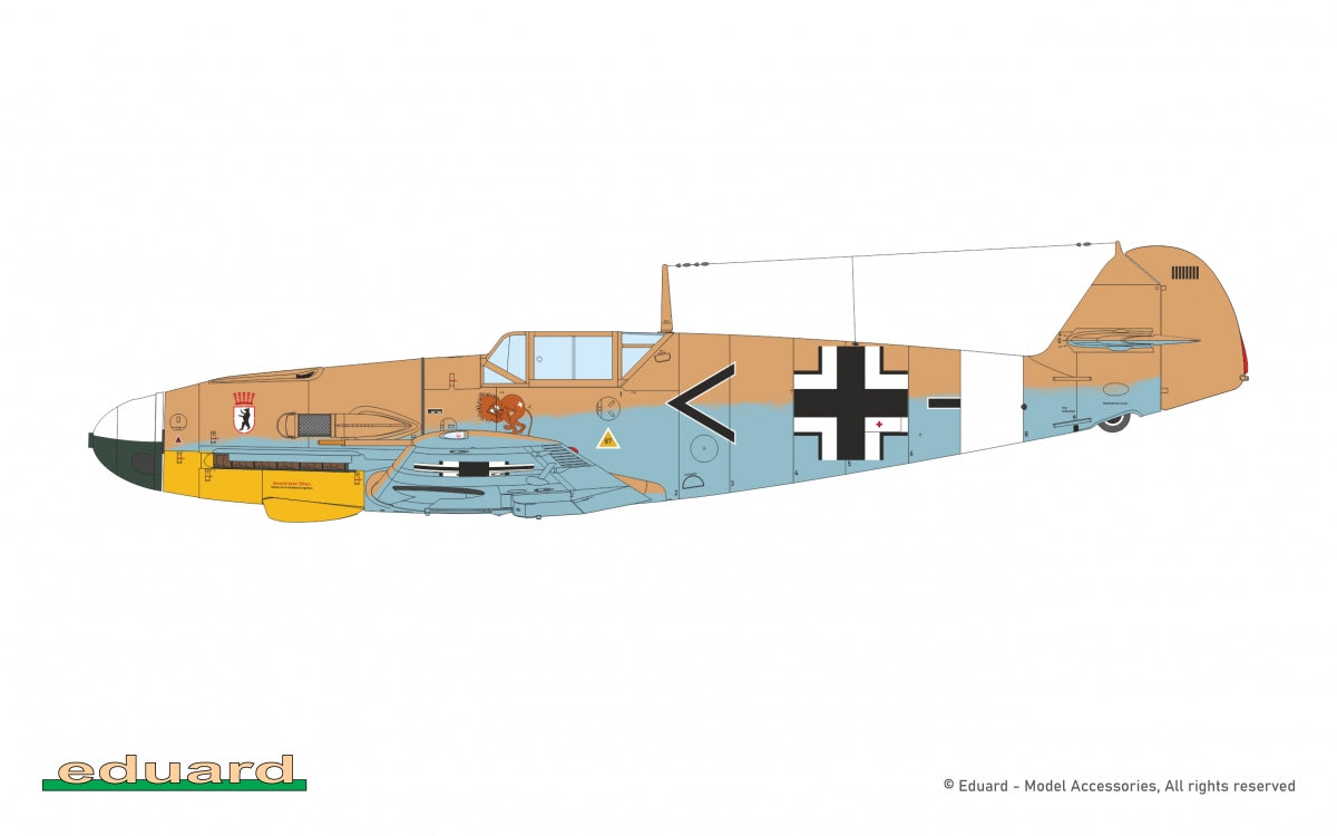 Eduard 2112 AFRIKA DUAL COMBO 1/72 – immagine 5