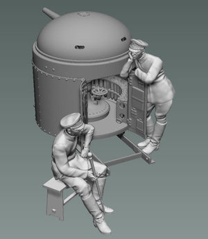 Copper State Models F35-049 Fahrpanzer german leaning crewman 1/35 – zdjęcie 2