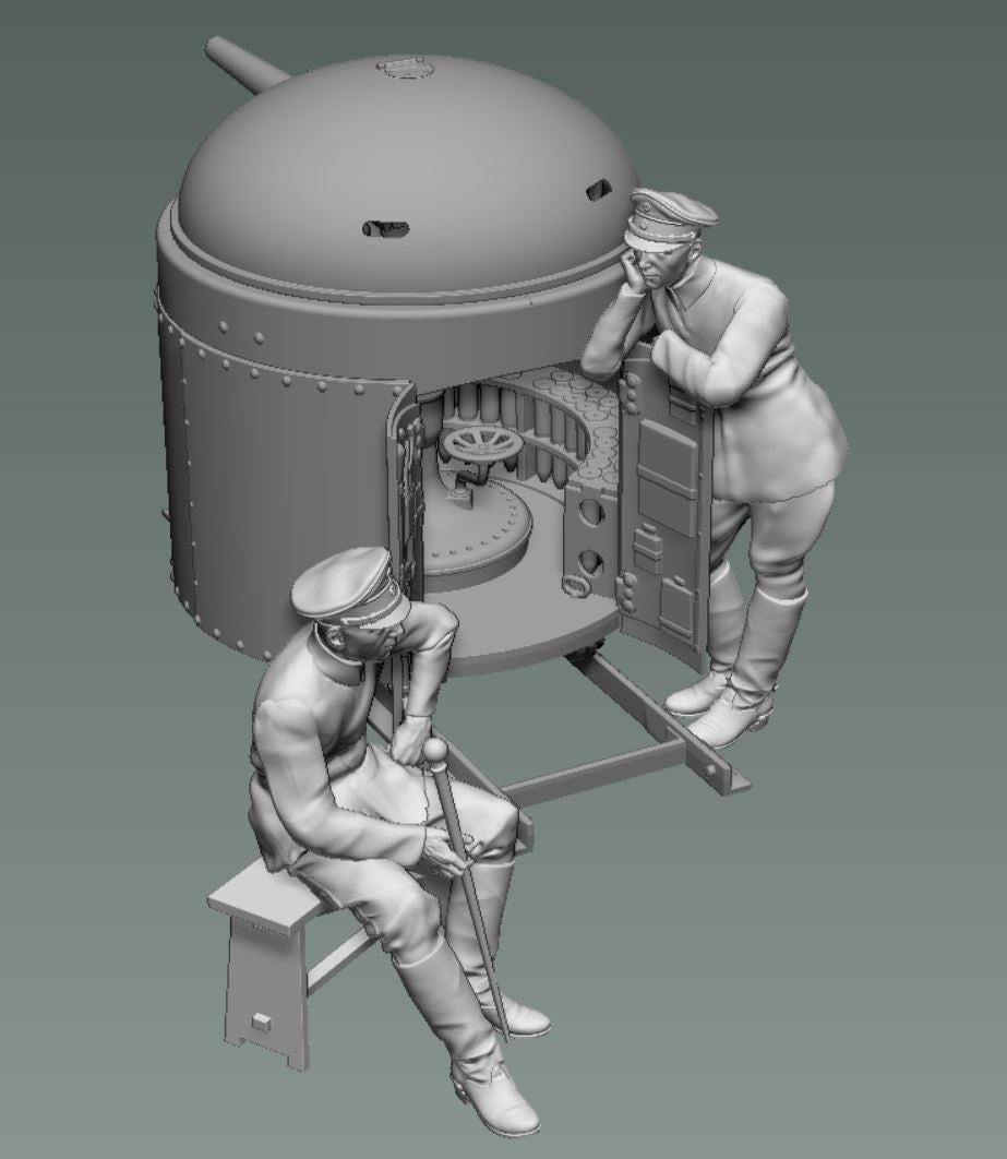 Copper State Models F35-049 Fahrpanzer german leaning crewman 1/35 – zdjęcie 2