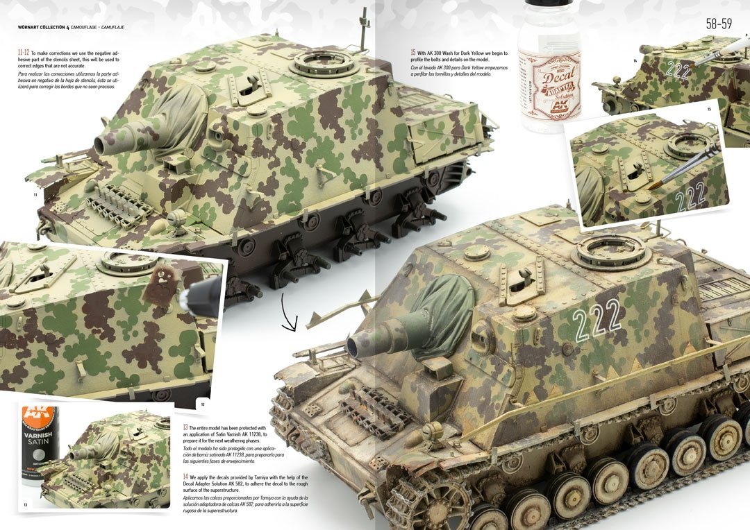AK Interactive AK4906 WORN ART COLLECTION ISSUE 04 – CAMOUFLAGE – Bild 6