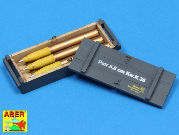 Munitions explosives Aber 16014 8,8 cm Tiger I avec boîte (1/16) – image 7