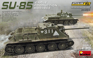 MiniArt 35204 SU-85 SOVIET SELF-PROPELLED GUN MOD.1944 EARLY PRODUCTION. INTERIOR KIT 1/35