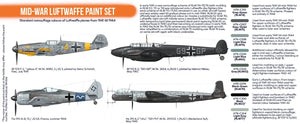 Hataka Hobby HTK-CS110 Mid-War Luftwaffe Paint Set (8x17ml) – imagen 3