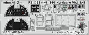 Eduard BIG49380 Hurricane Mk. I Hobby Boss 1/48 – immagine 5