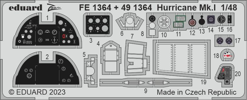 Eduard BIG49380 Hurricane Mk. I Hobby Boss 1/48 – immagine 5