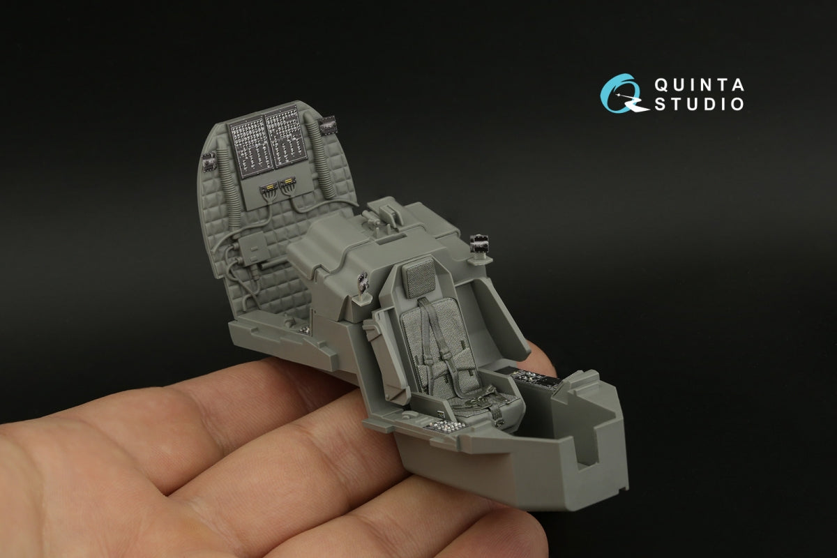 Quinta Studio QD+35106 AH-64D 3D-Printed &amp;amp; coloured Interior on decal paper (Takom) (with 3D-printed resin parts) 1/35 – Bild 6