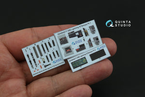 Quinta Studio QD48440 F-35B 3D-Printed &amp;amp; coloured Interior on decal paper (Tamiya) 1/48 – immagine 4