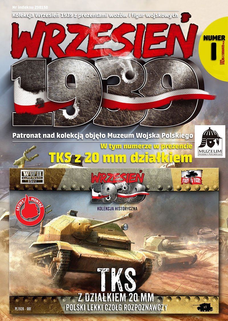First To Fight PL001 - TKS 20mm 1/72