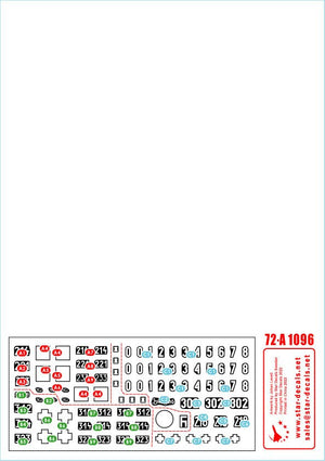 Star Decals 72-A1096 Tiger I. sPzAbt 502 # 2. Early / Mid production Tigers.1943-45. 1/72 – immagine 3