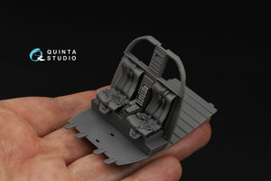 Quinta Studio QD35148 AH-6J/MH-6J 3D-Printed &amp;amp; colored Interior on decal paper (Kitty Hawk) 1/35 – image 8