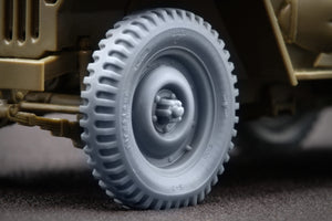 ScaleX WW 35001S U.S WiLLYSMB Sagged wheel set (Universal) 1/35