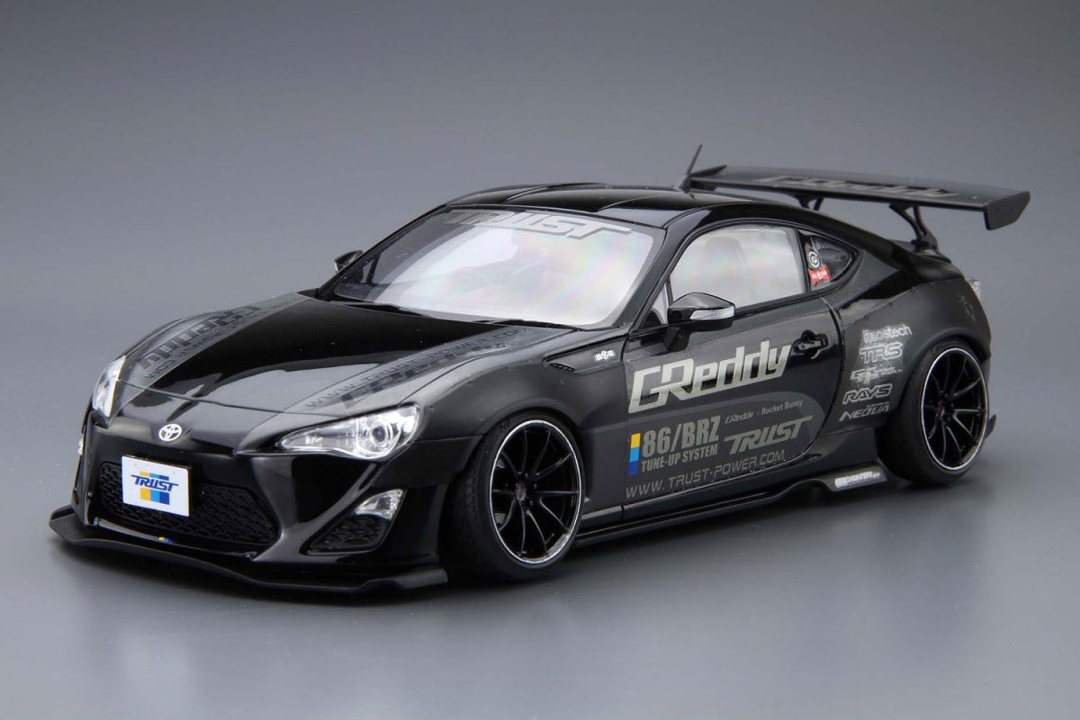 Aoshima 06187 Toyota 86 &amp;#39;12 GReddy&amp;amp;Rocket Bunny Volk Racing Ver. (Toyota) 1/24 – immagine 2