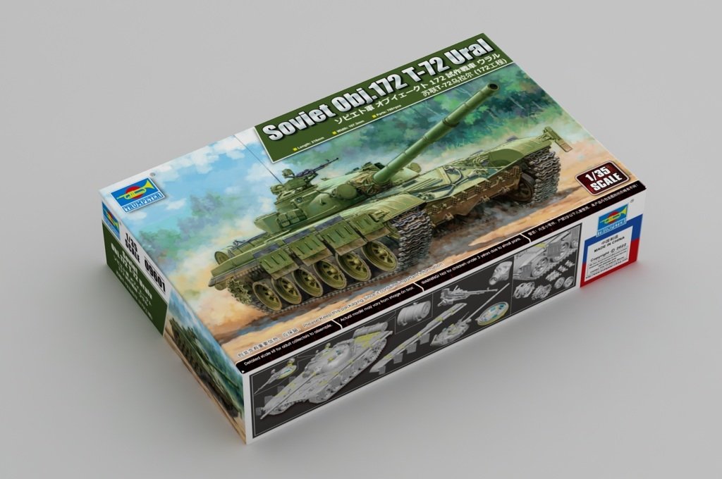 Trumpeter 09601 Soviet Obj.172 T-72 Ural 1/35 – image 2