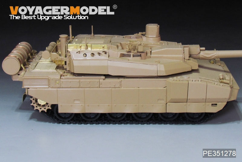 Kit de mise à niveau Voyager Model PE351278 pour char de combat principal français moderne Leclerc série 2, compatible avec le modèle TIGER 4655 au 1/35 – image 11