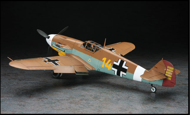 Hasegawa ST31 MESSERSCHMITT Bf109F-4 TROP 1/32 – immagine 5