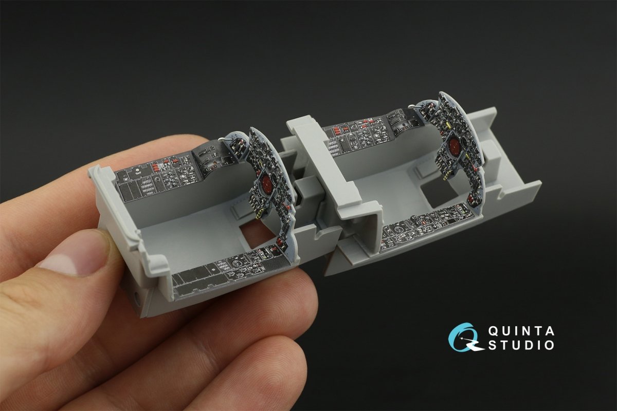Quinta Studio QD32130 TF-104G 3D-Printed &amp;amp; coloured Interior on decal paper (Italeri) 1/32 – Bild 10