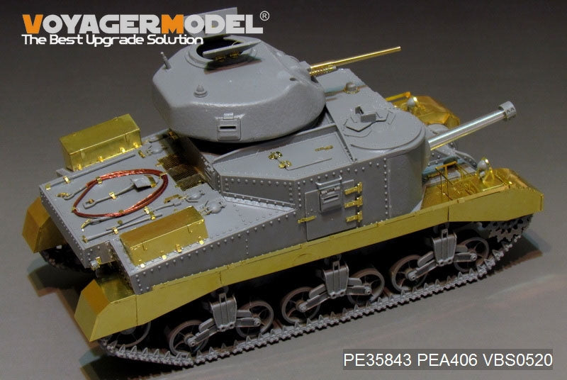 Voyager Model PE35843 WWII British Grant Medium Tank basic For TAKOM 2086 1/35 – immagine 8