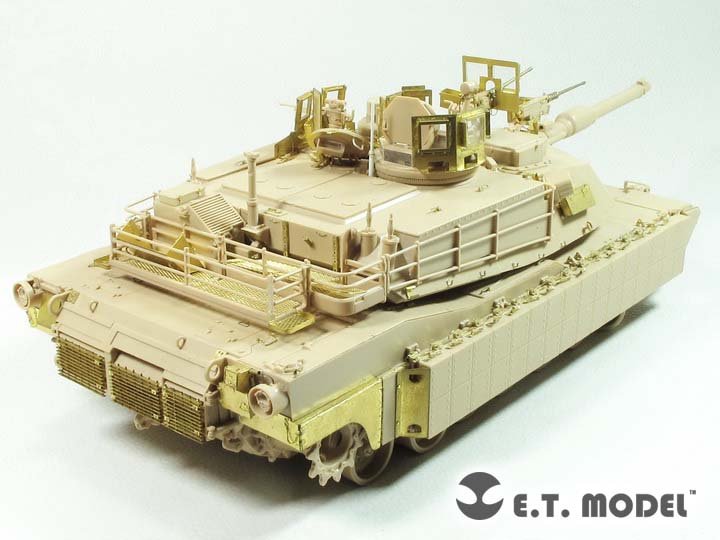 ET Modèle E35-251 Char de combat principal M1A2 SEP de l&amp;#39;armée américaine moderne TUSK I/II (Pour MENG TS-026) (1/35) – image 4